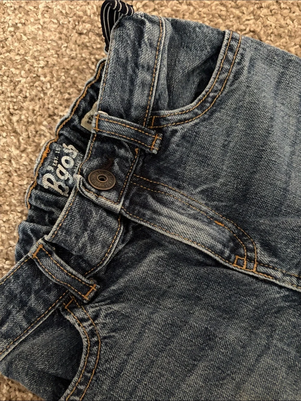 OshKosh B'gosh Boys Straight Blue Jeans